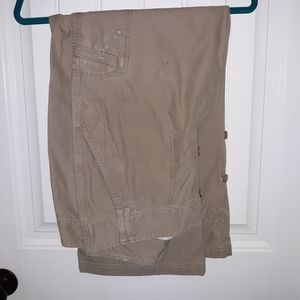 The North Face khaki pants/capris